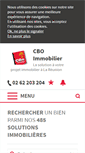 Mobile Screenshot of cbo-immobilier.com